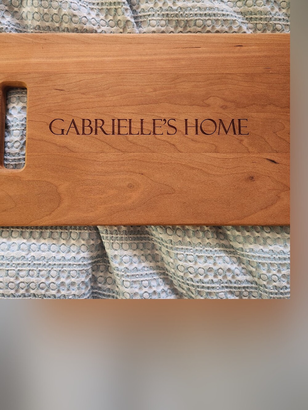 Gabrielle's Home Cutting Board